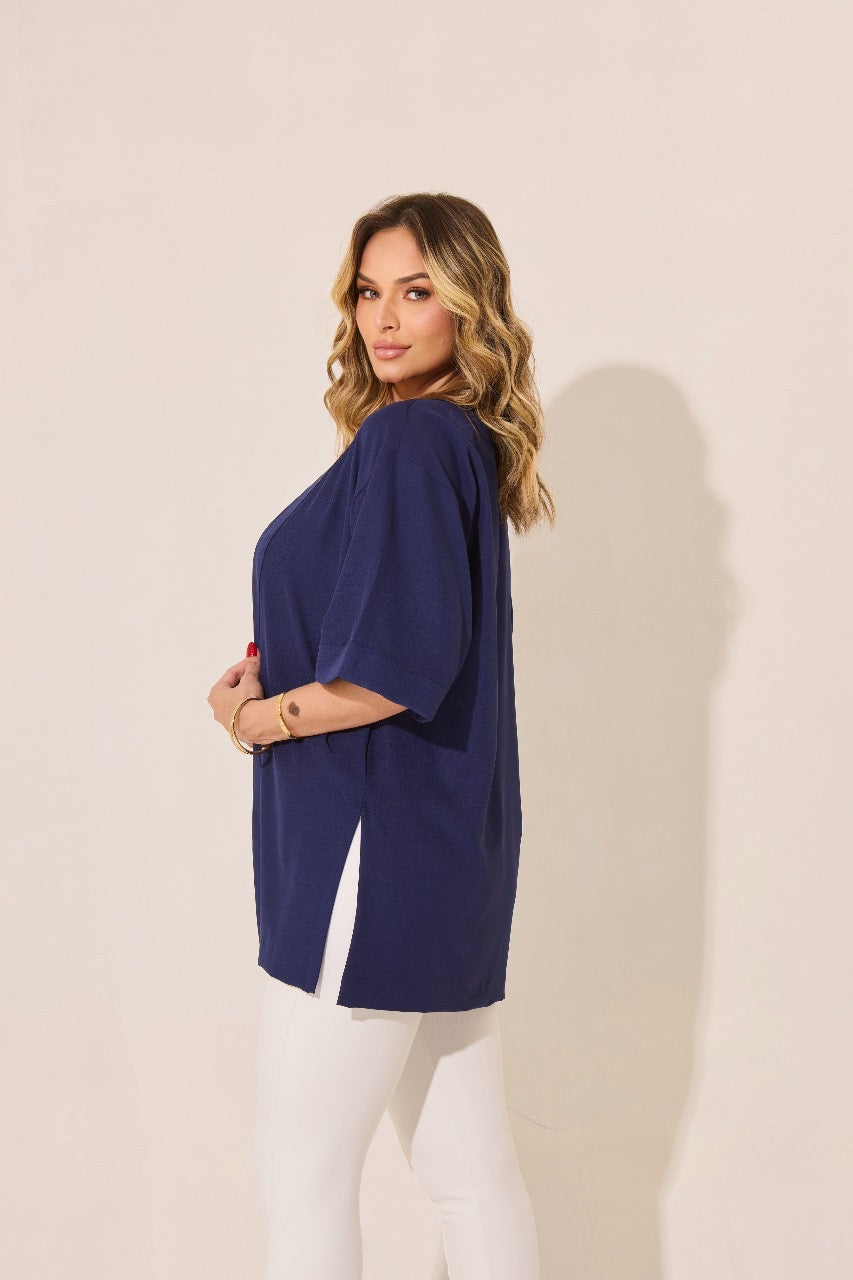 Conjunto blusa kimono