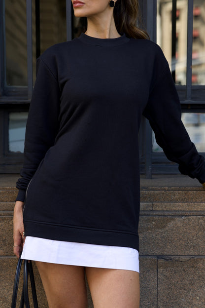 Vestido detalhe zíper