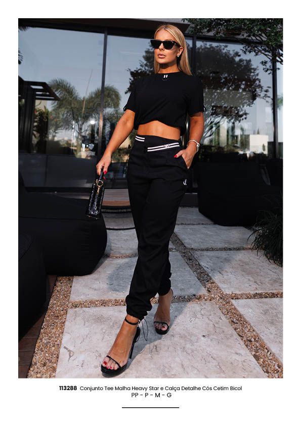 Conjunto calça jogger