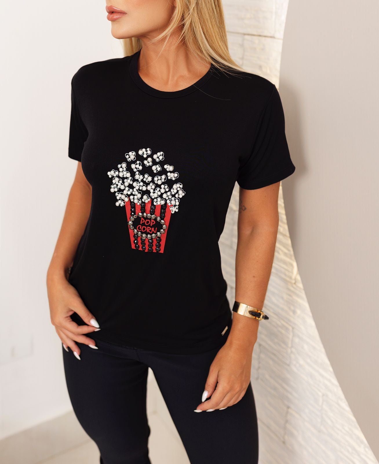 T shirt pipoca