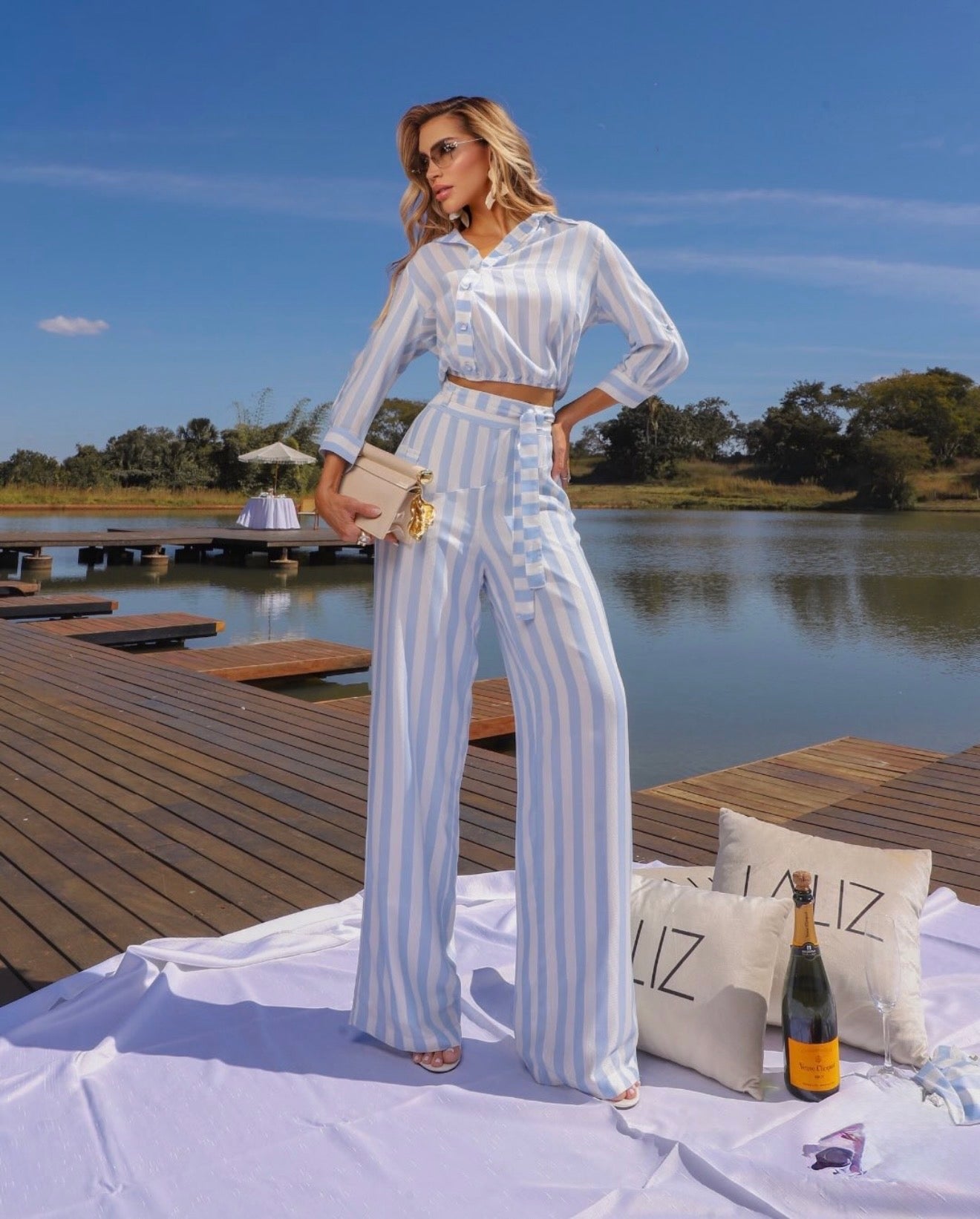Conjunto calça LLZ Dayse