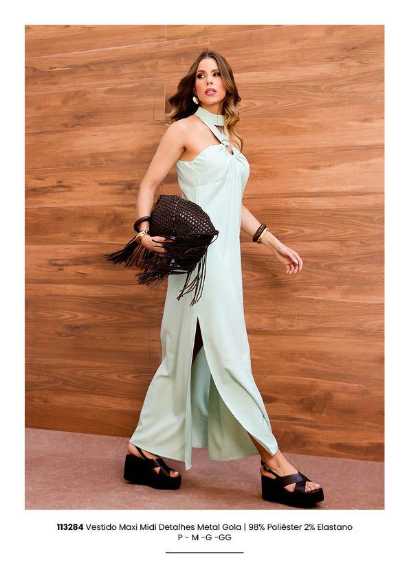 Vestido Max Midi der M Gola