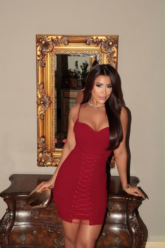 Vestido crepe sobreposição