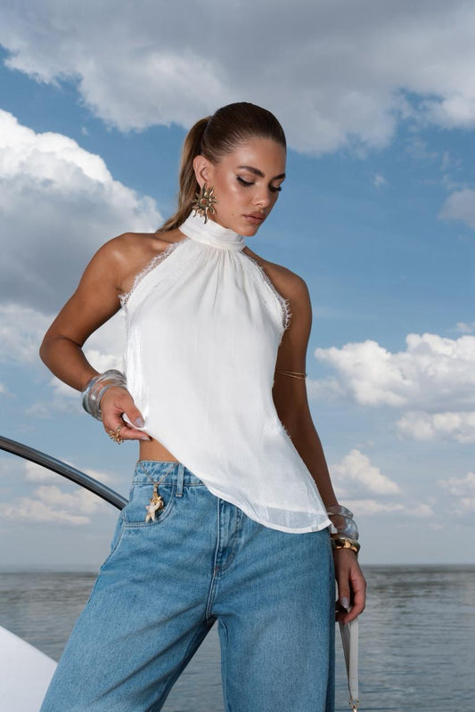 Blusa Bia cor Creme