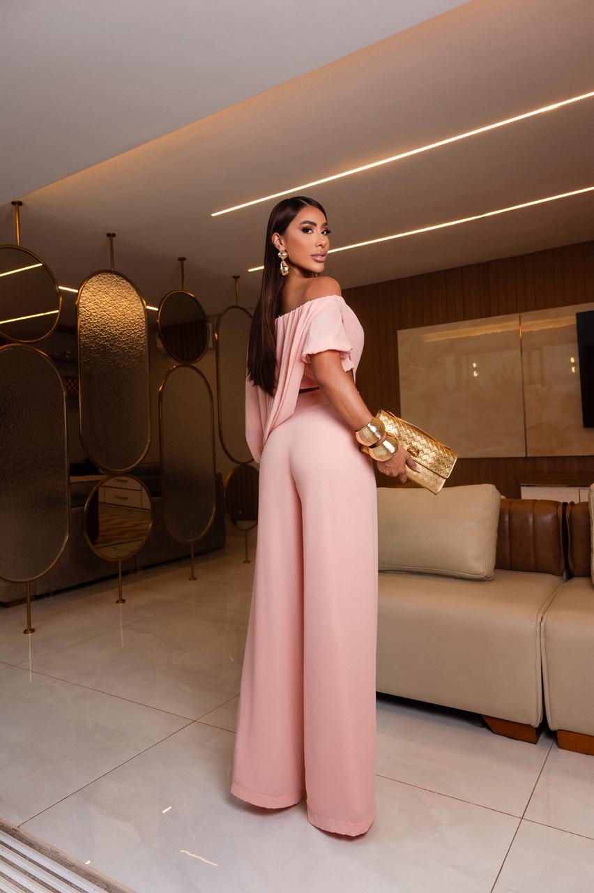 Conjunto de Calça Ayla Pêssego